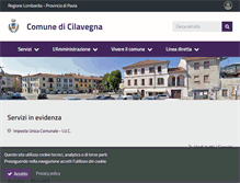 Tablet Screenshot of comune.cilavegna.pv.it